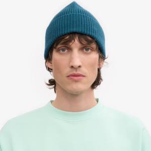 High Quality 100% Acrylic Custom Logo Beanie Hat Winter Short Knit Cuff Plain Dyed Print Warm Cotton <b>Knitted</b> Beanies For Men - Product Image 1