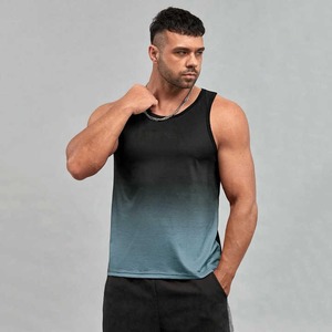 Camiseta sin mangas de algodón para hombre, estampado de estilo muscular, tejido de punto transpirable de secado rápido, nuevo diseño para entrenamiento, gimnasio, ropa informal personalizada - Product Image 4