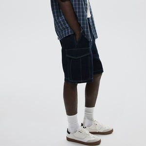 Pakistán Fabricante Oem Servicio Diseño Hombres Jeans Corto Bajo Moq Buena Calidad Para Adultos Color Blanco Hombres Pantalones Cortos - Product Image 6