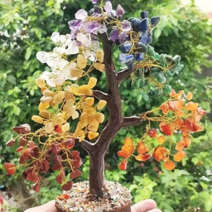 Best Natural Seven Chakra Healing <b>Crystal</b> <b>Tree</b> Feng Shui Handmade Figurine For Energy Balancing Semi Precious Stone India - Product Image 6