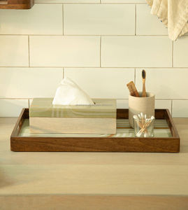 Bandeja redonda personalizada de alta calidad para servir, fabricación al por mayor de bandejas de madera de lujo para servir, artesanías de cocina de gran venta - Product Image 4