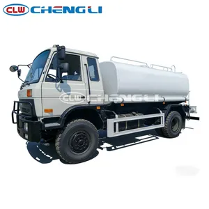 Camión Cisterna de Agua de 8000l al Mejor Precio, 4x4, 14 Toneladas, Acero Inoxidable 316/304, Camión Cisterna Móvil para Transporte de Agua - Product Image 4