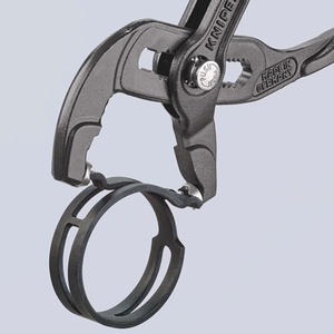 Spring Band <b>Clamp</b> Pliers 180 Mm 50 Mm Capacity 15 Settings Plastic Coated for Knipex - Product Image 6