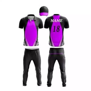 Kit de uniforme de cricket personalizado Camiseta y pantalón con diseño personalizado e impresión de logotipo uniforme de cricket al por mayor - Product Image 2