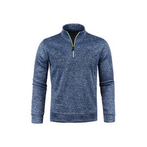 Pull-over pour homme de qualité supérieure en gros, pull, haut, sweat-shirt, manches longues, col montant, décontracté, chaud pour l'hiver - Product Image 4