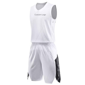 Conjunto de uniforme deportivo de baloncesto de poliéster 100% hecho a medida, pantalones cortos de secado rápido, nuevo diseño, transpirable, técnica lisa de alta calidad - Product Image 1