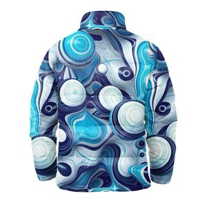 OEM Customized High Quality Unisex Winter Insulated Waterproof Windproof Hooded Reversible Eco-Friendly <b>Puffer</b> Quilted Street - Product Image 3
