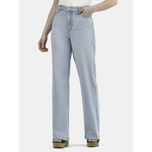 Jean en denim délavé extensible décontracté pour femme, coupe skinny, respirant, écologique, qualité supérieure, taille mi-haute droite – Meilleures ventes 2025 - Product Image 2