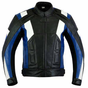 Kivotech Veste de moto en cuir véritable coupe-vent pour hommes personnalisée Équipement de protection pour motocyclistes - Product Image 5