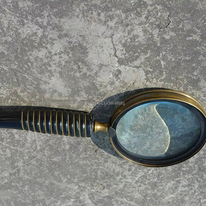 United Trade World Vintage Horn Magnifier Organic Material Eco-Friendly Handheld Magnify Device for Clear Vision <b>Objects</b> <b>Art</b> - Product Image 4