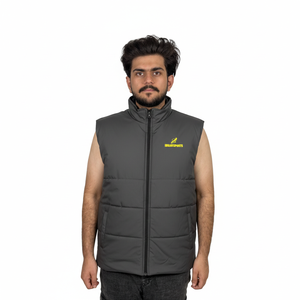 เสื้อกั๊กพัฟเฟอร์ผู้ชายคุณภาพสูงสั่งทำพิเศษสำหรับฤดูหนาว ราคาขายส่ง เสื้อผ้าลำลอง พร้อมสีที่กำหนดเอง เสื้อแจ็คเก็ตพัฟเฟอร์สำหรับผู้ชาย - Product Image 1