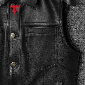 Chalecos de Lona y Cuero para Hombre, Diseño Personalizado Profesional, Cómodos, Transpirables, Trajes Casuales Más Vendidos - Product Image 2