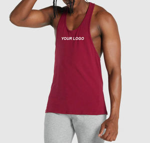 Nouveauté : Débardeurs de sport pour hommes, imprimés sur mesure, 100% coton, respirants, séchage rapide, élégants - Product Image 5