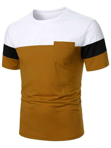 Camiseta de Hombre de Alta Calidad 100% Algodón, Servicio OEM Personalizado con Diseño, Proveedores de Bangladesh, Manga Corta, Cuello Redondo, Impresión Digital - Product Image 3