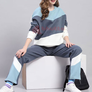 Ropa deportiva de alta calidad, chándal de moda para mujer, ropa para correr, chándal de talla grande de peso pesado para mujer - Product Image 4