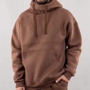 Nuevas sudaderas con capucha para hombre con cordón más largo 100% algodón suave de alta calidad sobre tallas sudaderas con capucha - Product Image 3