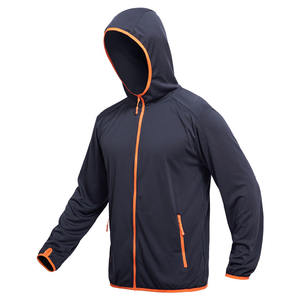 Sudadera con capucha de poliéster para hombre, ropa de pesca con cremallera y bolsillo lateral, 100% - Product Image 5