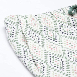 2024 Venta al por mayor de pantalones cortos informales de cintura alta con diseño OEM hecho a medida para mujer, pantalones cortos estampados para mujer con logotipo personalizado - Product Image 4