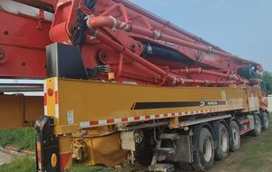 Nouveau stock, vente flash 2025 : Pompe à béton <span class=keywords><strong>SANN</strong></span>_Y 71 mètres avec flèches à 7 sections et 5 essieux, disponible en stock dès maintenant. - Product Image 3