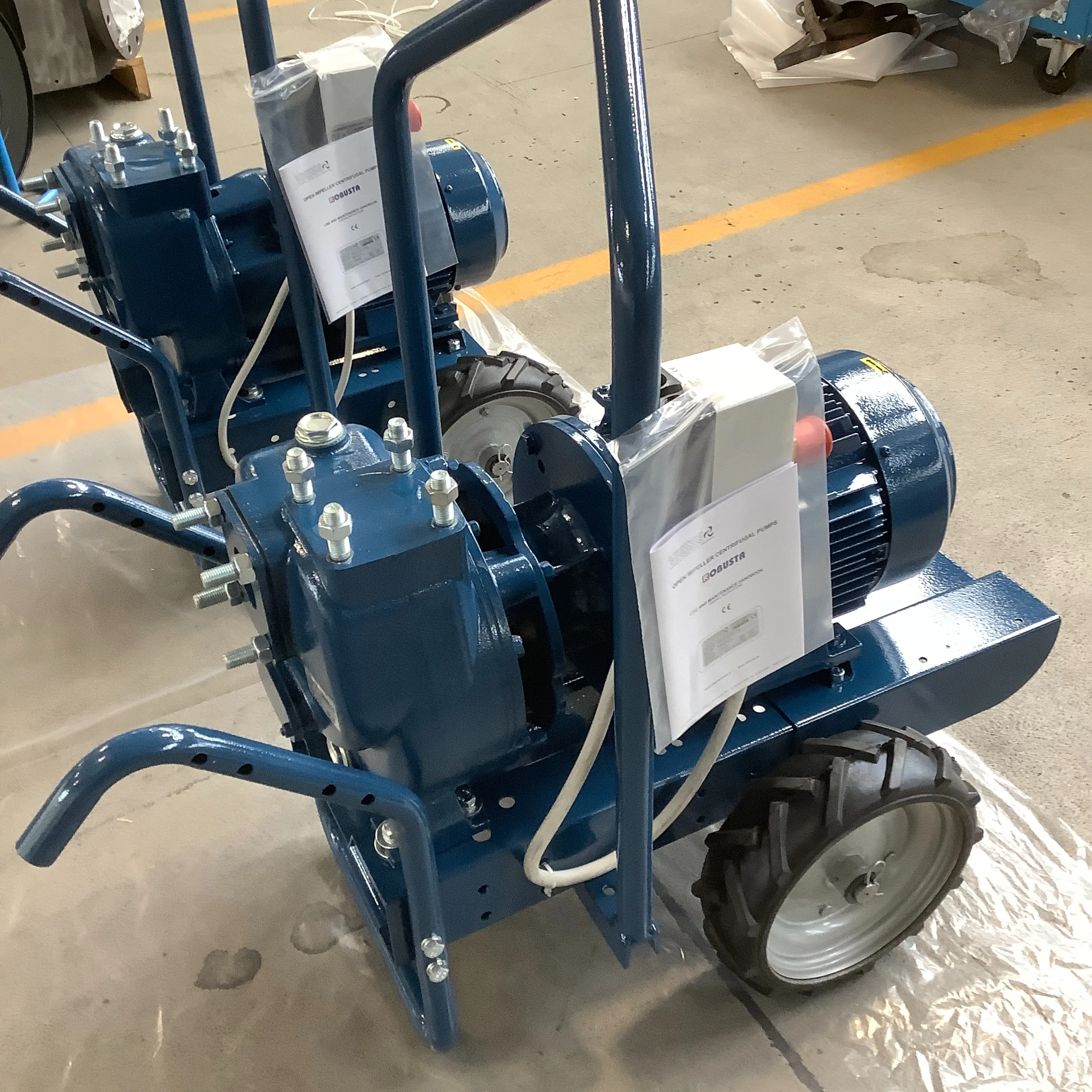 Italian Products RB220BGT Elettric centrifugal Self Priming Pump heavy duty open impeller from 15 to 50 m3/h up to 35 m head