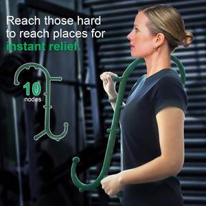 Slimore TVK16056 presión profunda cuerpo completo alivio del dolor muscular punto gatillo de mano fibromialgia espalda pie cuello masajeador - Product Image 3