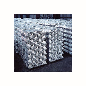 commercial grade aluminum <b>ingots</b> bulk pure aluminium wholesale supplier for general manufacturing and construction use - Product Image 1