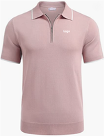 Kemeja Pria 100% Katun Langsung dari Pabrik, Kancing Depan, Rajutan Formal, Lengan Pendek, Regular Fit, Polos, ODM, Anti Kusut, Logo Custom