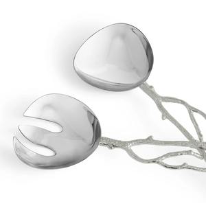 Juego de Cubiertos de Acero Inoxidable de Lujo con Acabado Plateado y Diseño Único para Cenas, Bodas y Ocasiones Especiales - Product Image 2