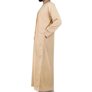 Jubba Islámica Tradicional para Hombre, Precio al por Mayor, Ropa Transpirable de Secado Rápido, Estilo Árabe, Nuevo Estilo, Servicio OEM - Product Image 6