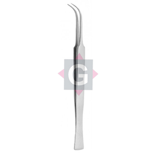 Pince à cils en acier inoxydable antistatique, outil de beauté pointu, vente en gros - Product Image 2