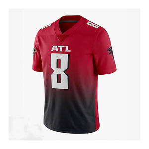 2025 Jerseys de fútbol americano Nuevo diseño Nueva temporada Jerseys cosidos para equipos Venta caliente Jerseys bordados - Product Image 3