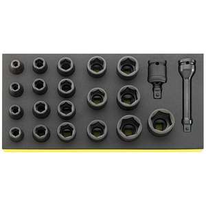 ชุดประแจบล็อกอิมแพค Stahlwille 21 ชิ้น พร้อมชุดเครื่องมือ TCS Inlay - Product Image 1