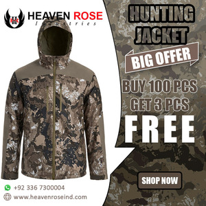 Veste de chasse camouflage nouveau design de luxe avec service OEM pour hommes vestes de chasse à capuche à manches longues pour hommes - Product Image 6