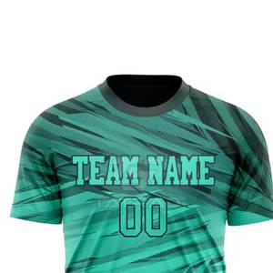 เสื้อฟุตบอลระบายอากาศได้ดีเสื้อฟุตบอลแบบระเหิดขนาดกำหนดเอง - Product Image 4