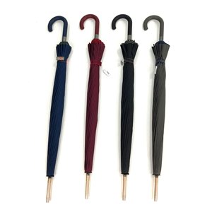 Paraguas Largo Automático de Fibra de 120 cm con Protección UV y Estampado Pongee - Product Image 1