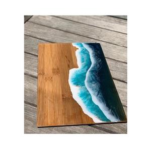 Cuisine en bois et résine en forme de poisson écologique élevé Hôtel planche à découper blocs de charcuterie personnalisation de STAR CRAFTS INDIA - Product Image 3