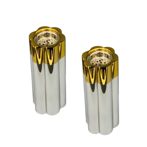 Brûleur d'encens et diffuseur d'aromathérapie en métal blanc d'inspiration arabe au design admirable pour hôtels et centres de villégiature espaces religieux - Product Image 5