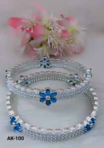 Vibrant AD Bangles Set pour femmes Bijoux uniques faits à la main pour les fêtes de mariage Occasions spéciales Cadeau idéal - Product Image 3