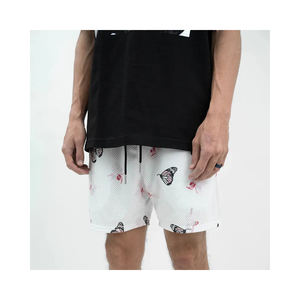 2025 personnalisé nouveauté hommes sport basket-ball Shorts coupe ample Sublimation imprimé 100% coton mode décontractée - Product Image 4
