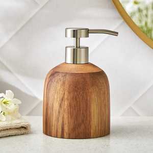 Rustic Wooden <b>Soap</b> <b>Dispenser</b> Pump for an Elegant and Functional Bathroom Decor Piece That Enhances Your Bathroom Style - Product Image 5