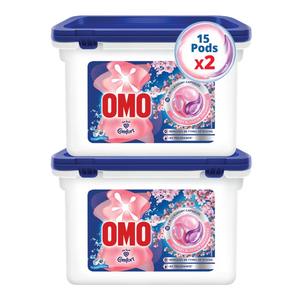 Capsules de lessive jetables Omo écologiques au parfum floral naturel, conditionnées sous scellé d'usine pour vêtements, exportation mondiale - Product Image 5