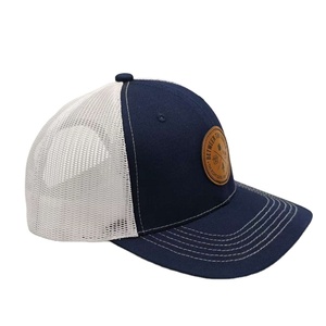 Casquette de camionneur personnalisée en gros de haute qualité pour hommes et femmes 5/6 Panel Quality Baseball Cap - Trucker Hat With Mesh Panel - Product Image 4