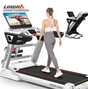 พร้อมจัดส่งลู่วิ่งไฟฟ้าพับได้ 3.0 แรงม้า พร้อมหน้าจอ LED สำหรับออกกำลังกาย รุ่น Seni Commercial - Product Image 3