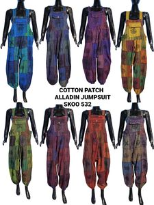 SK NOOR Presents Casual Breathable Cotton Satin Summer Aladdin <b>Jumpsuit</b> for Women Party Wear - Product Image 4