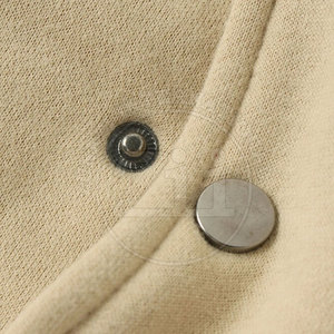 Veste de survêtement décontractée d'hiver de qualité supérieure avec col montant et logo frontal, coupe-vent, respirante, écologique, vente en gros - Product Image 4