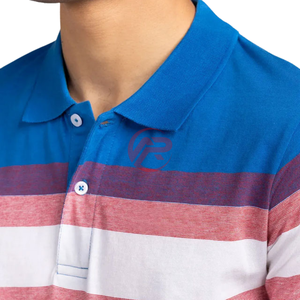 เสื้อยืดโปโลผู้ชายผ้าฝ้ายคุณภาพดี - Product Image 3