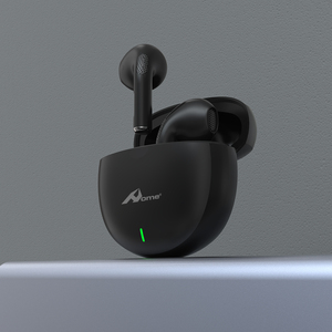 HOME Digitalome-Auriculares intrauditivos inalámbricos con micrófono, color negro, resistente al agua, función para juegos, teléfonos móviles, ordenadores de viaje, en color negro, con función de juego - Product Image 1