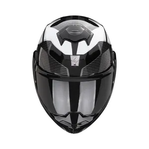 Scorpione-Casco Modulare Exo Tech Evo Animo nero/bianco - Product Image 3
