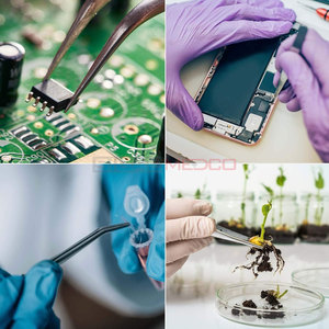 Bếp nấu ăn nhíp ẩm thực 1 Piece Set Tweezer Kẹp bù đắp lời khuyên thực phẩm garnishing mạ BBQ đầu bếp lớp Đức không gỉ - Product Image 6