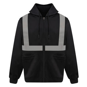 Chaqueta Bomber de Invierno Transpirable, Ignífuga y de Alta Visibilidad con Forro Polar Extraíble, Cortavientos Reflectante de Seguridad, Impermeable, con Certificación CE - Product Image 5